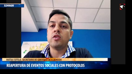 Reapertura de eventos sociales con protocolos