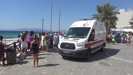 Kuşadası'nda denize giren kişi boğuldu