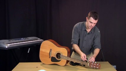 Music Lessons  How to Put on a Guitar Strap