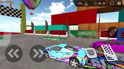 Car Racing Mega Ramp Ultimate Race 2021 - Impossible Stunts Car Driver - Android GamePlay #4