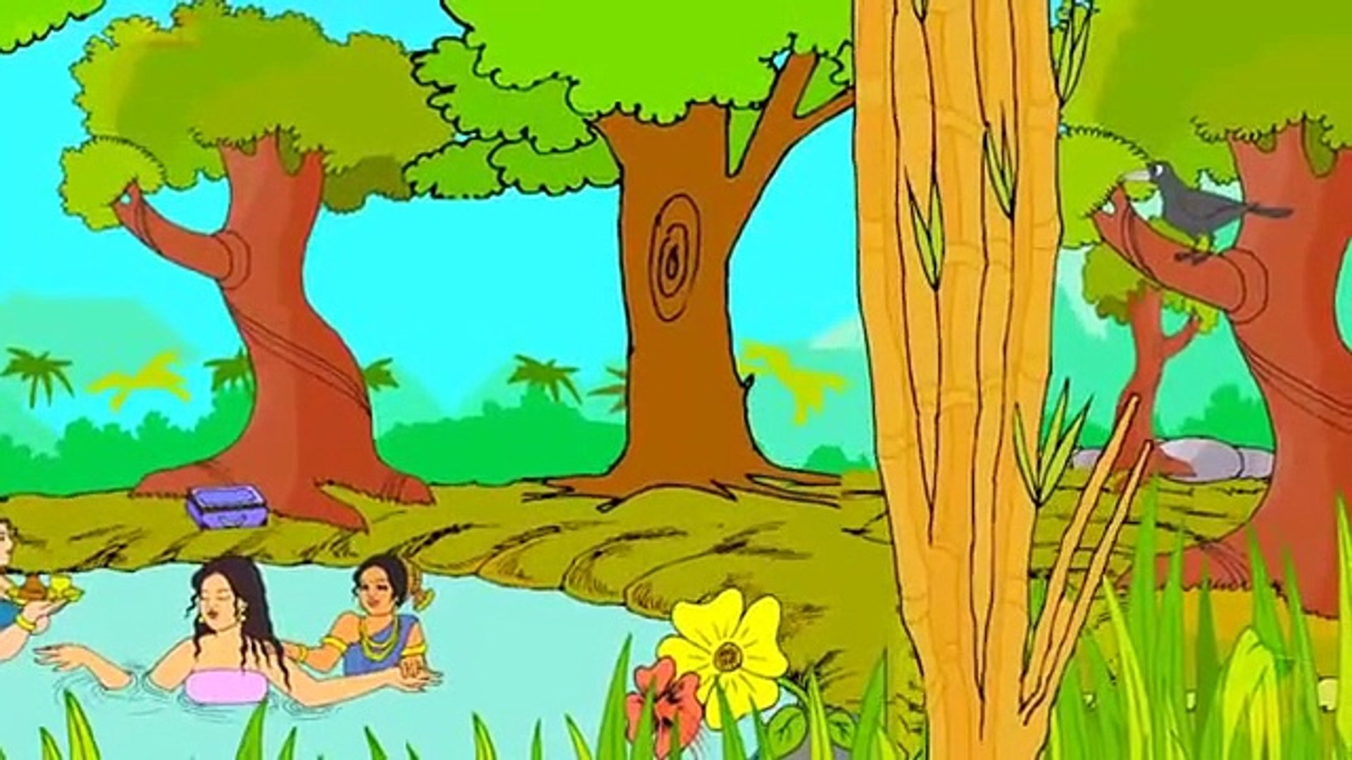 Crow And Snake - Panchatantra In Malayalam - Cartoon - video Dailymotion