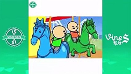 BEST Cartoon Vines of 2015 - Cyandide And Happiness Vine Compilation