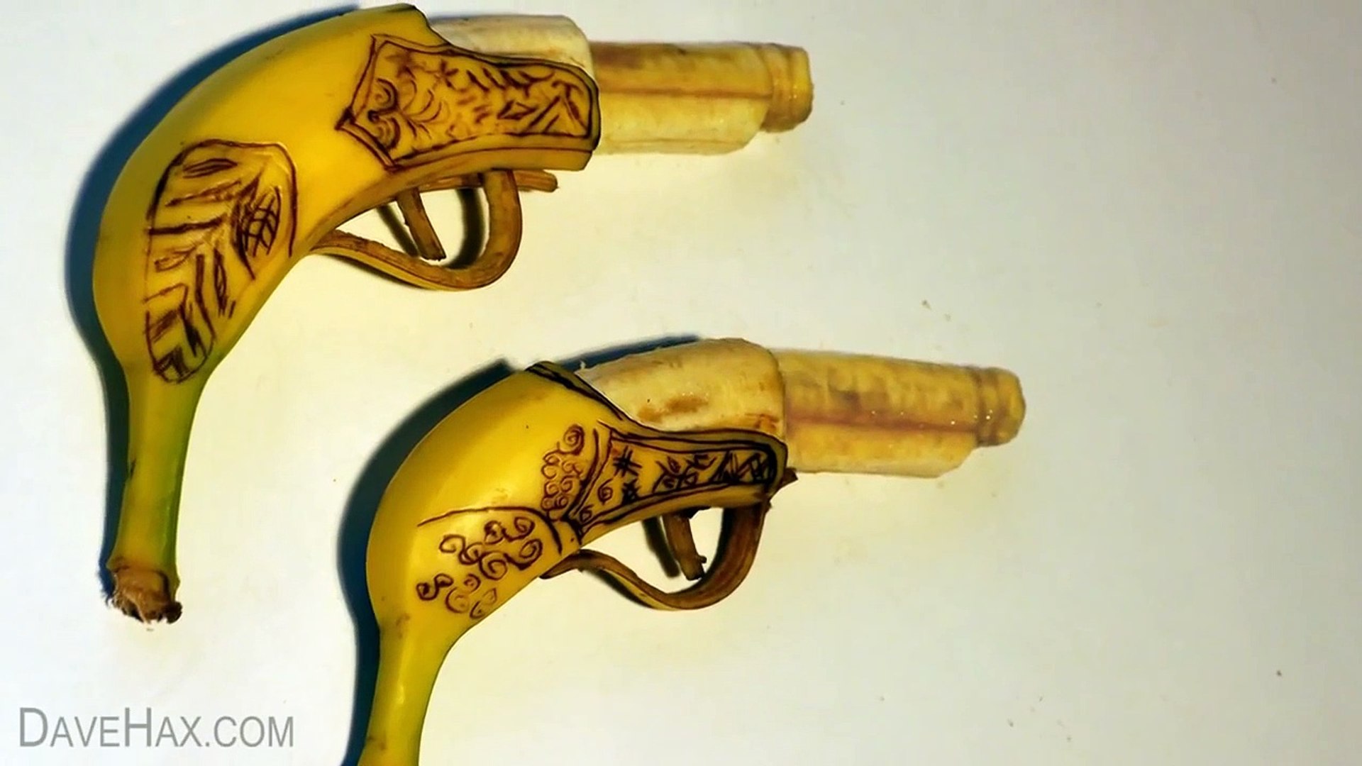 How to Make a Banana Pistol Gun - video Dailymotion