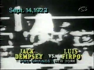 Jack Dempsey vs Luis Angel Firpo