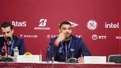 Volley-ball - Ngapeth sur sa musique qui passe pendant la finale : "J'espère que le DJ l'a déclaré à la SACEM"