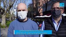 Larreta desembarcó en La Plata: recorrida con Garro y los precandidatos de Juntos