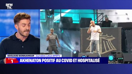 Story 2 : Akhenaton positif au Covid et hospitalisé - 04/08