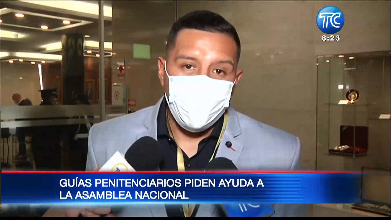 Guías penitenciarios piden ayuda a la Asamblea Nacional