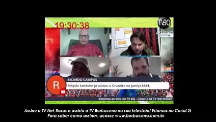 AO VIVO NA TV BARBACENA: Arquibancada - 03/08/2021 - #LigueNo2