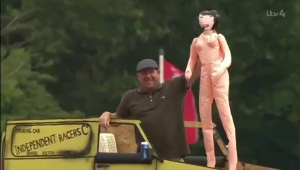 Mini Challenge Oulton Park 2021 Race 2 Amazing Fan Shows Off Doll