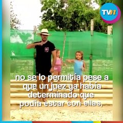 Pablo Montero se reencontró  con sus hijas