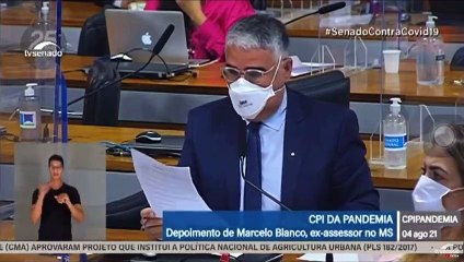 Renan fala sobre internautas na CPI da COVID