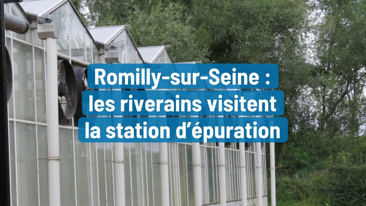 Romilly-sur-Seine :  les riverains visitent  la station d’épuration