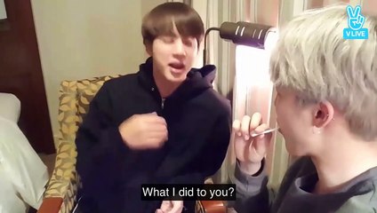 [ENGSUB] BTS Live  Eat Jin Jimin Jungkook