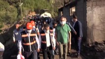 Son dakika haber | AK Parti'li Ömer Çelik, orman yangınında zarar gören alanları inceledi