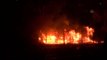 Milas ilçesindeki orman yangını Kemerköy Termik Santrali'nin tel örgülerine kadar yaklaştı (3)