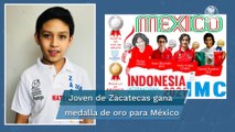 ¡Orgullo mexicano! El niño Rodrigo Saldívar gana oro en Olimpiada Internacional de Matemáticas