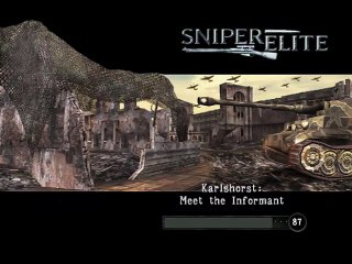Sniper Elite online multiplayer - ps2