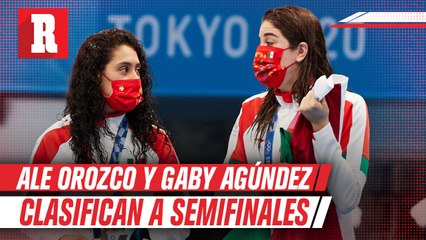 Tokio 2020: Ale Orozco y Gaby Agúndez clasificaron a Semifinales en plataforma de 10m