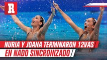 Tokio 2020: Nuria Diosdado y Joana Jiménez terminaron 12vas en nado sincronizado