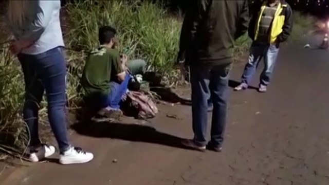 Ciclista fica ferido em acidente de trânsito na Rua Altemar Dutra, na região do Bela Vista