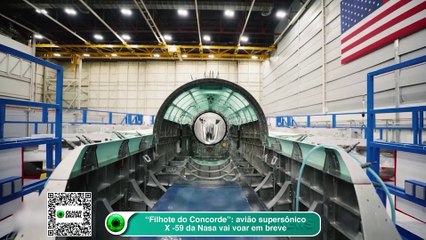 Filhote do Concorde avião supersônico X -59 da Nasa vai voar em brev