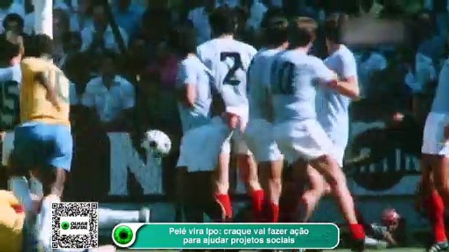 Pelé vira Ipo craque vai fazer ação para ajudar projetos sociais