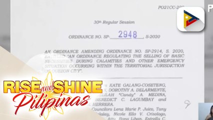 Quezon City LGU, naglabas ng guidelines na nagbabawal sa panic buying at hoarding sa panahon ng ECQ