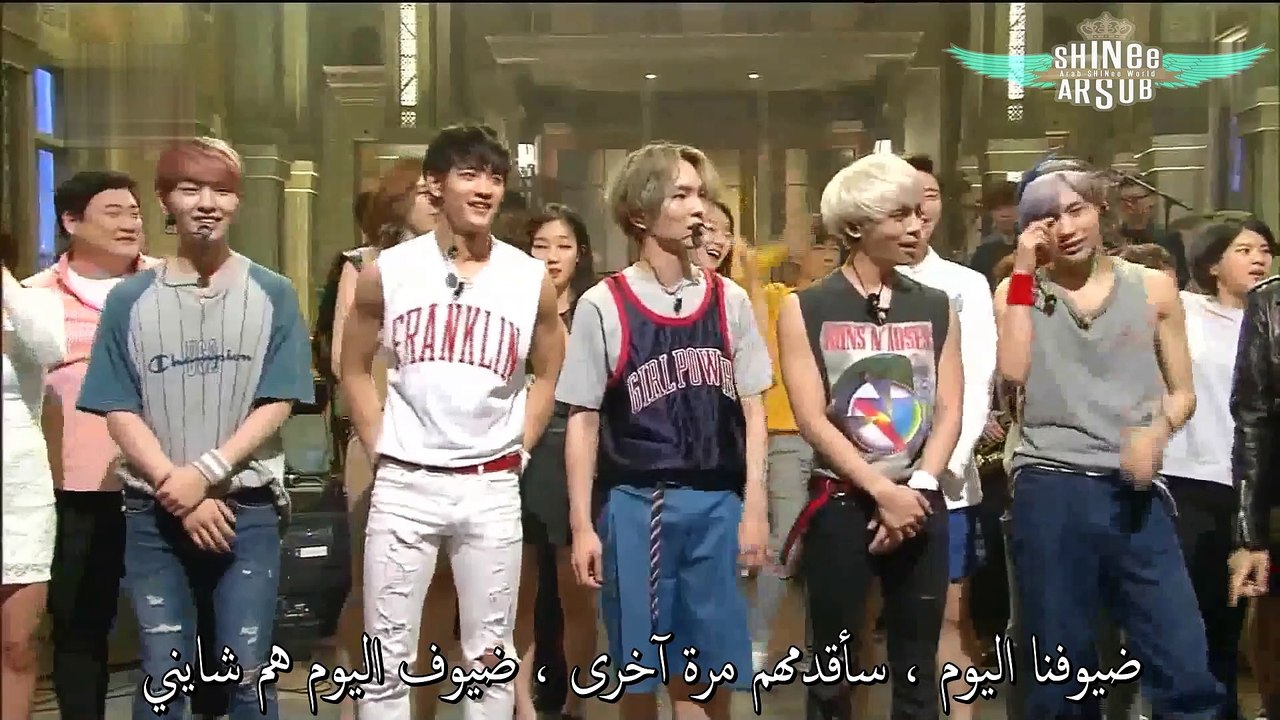 [HD1080] 150530 SHINee - SNL Korea Opening [ArabicSub]