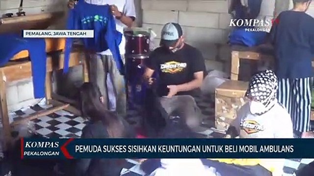 Pemuda Sukses Sisihkan Keuntungan Untuk Beli Ambulans