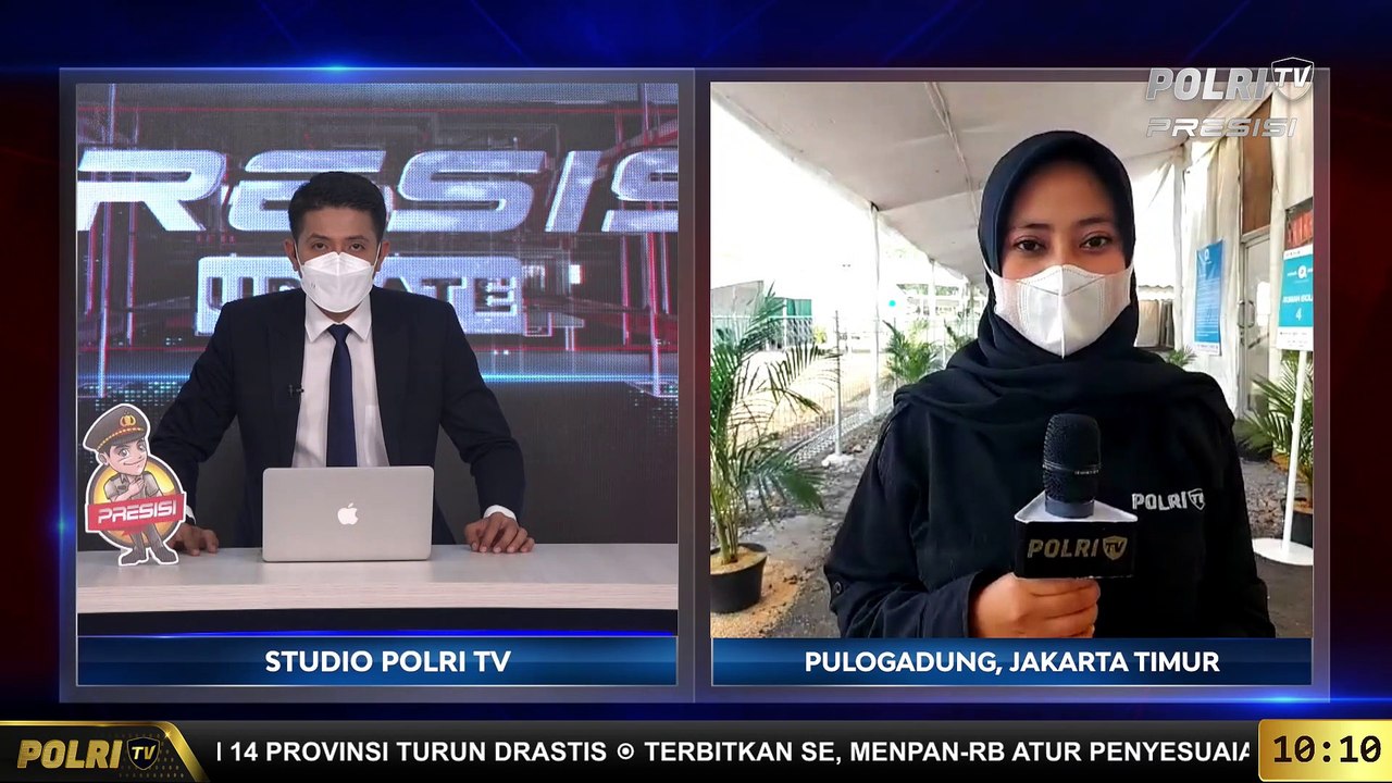 PRESISI Update Kapolres Metro Jakarta Barat Bersama Menparekraf Meninjau Vaksinasi di Masjid KH. Hasyim Asy'Ari | Rumah Oksigen Gotong Royong Mulai Beroperasi