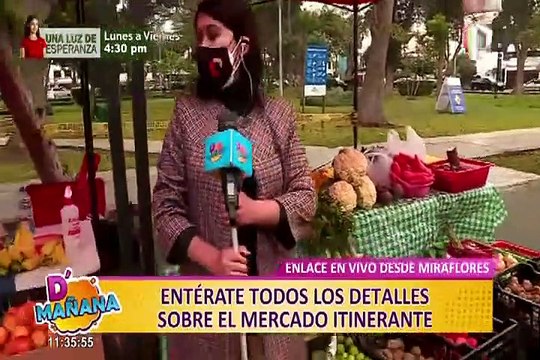 Mercado itinerante en Miraflores: la variedad de frutas, verduras y productos que se ofrecen