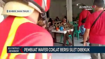 Pelaku Teror Wafer Silet Dibekuk, Polisi Temukan Wafer dan Benda Tajam di Rumahnya