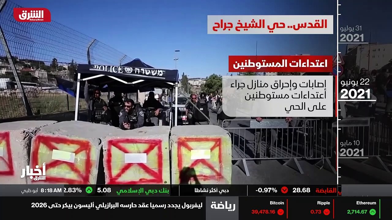 ...شبكات واعلان وقف اطلاق النار بين قطاع غز...