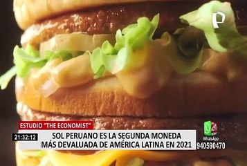 The Economist: sol peruano es la segunda moneda más devaluada en L.A. en el 2021