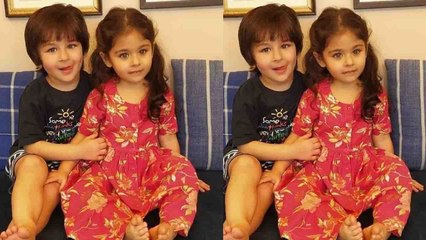 Saba Pataudi ने Share की Taimur Ali Khan और Inaaya Kemmu की Photo साथ ही कहा ये! | FilmiBeat