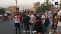 تظاهرات غاضبة في بيروت بعد عام على كارثة انفجار المرفأ