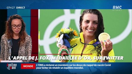 #Magnien, la chronique des réseaux sociaux : L'appel de J. Fox, médaillée d'or sur Twitter - 05/08