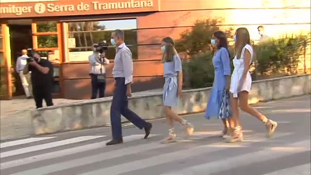 Primer posado veraniego de la Familia Real en Mallorca