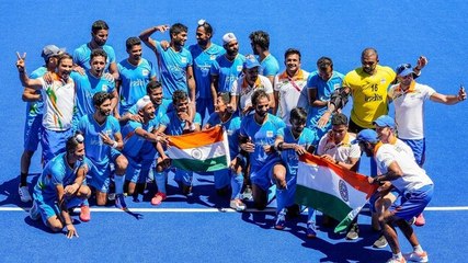 India's hockey high after 41-year dry run, congratulations pour in