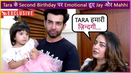 Jay Bhanushali and Mahhi Vij Emotional Interview on Tara's Second Birthday | Exclusive Interview 