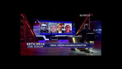 Benarkah Ada Tren Penurunan Hukuman Kasus Korupsi? | Satu Meja The Forum (3)