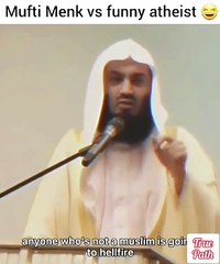 You  Atheist❓How will you respond to him‼️ Mufti Menk❤️ || Like& Share✌️ ↔️ Shorts