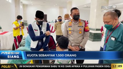 LIVE Report Vaksinasi Merdeka Masjid K.H. Hasyim Asy'ari