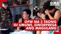 OFW na 3 taong ‘di umuwi, sinorpresa ang magulang | GMA News Feed