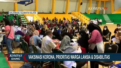 Vaksinasi Massal dengan Prioritas Warga Lansia dan Penyandang Disabilitas