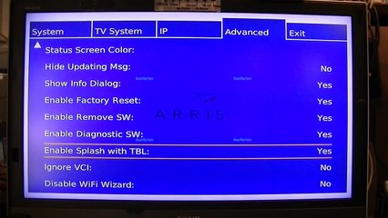 Accessing the Bootloader Menu on Bell/Telus 4K Arris Unix Set-top boxes