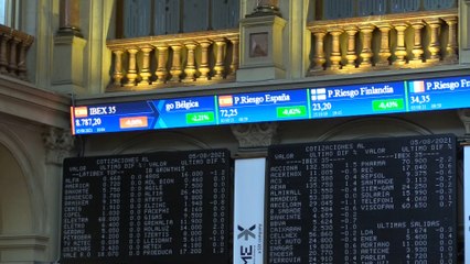 La bolsa española abría con descensos pero se pasa ahora a las ganancias al filo de los 8.000