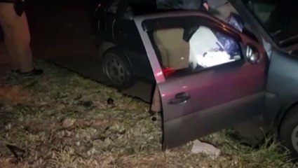 Polícia Militar encontra veículo abandonado com a chave na ignição na Rua Londrina no Centro