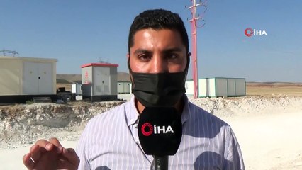 Zafer OSB'nin inşaat alanı görüntülendi